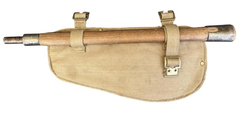 British WW2 Entrenching Tool in Pouch