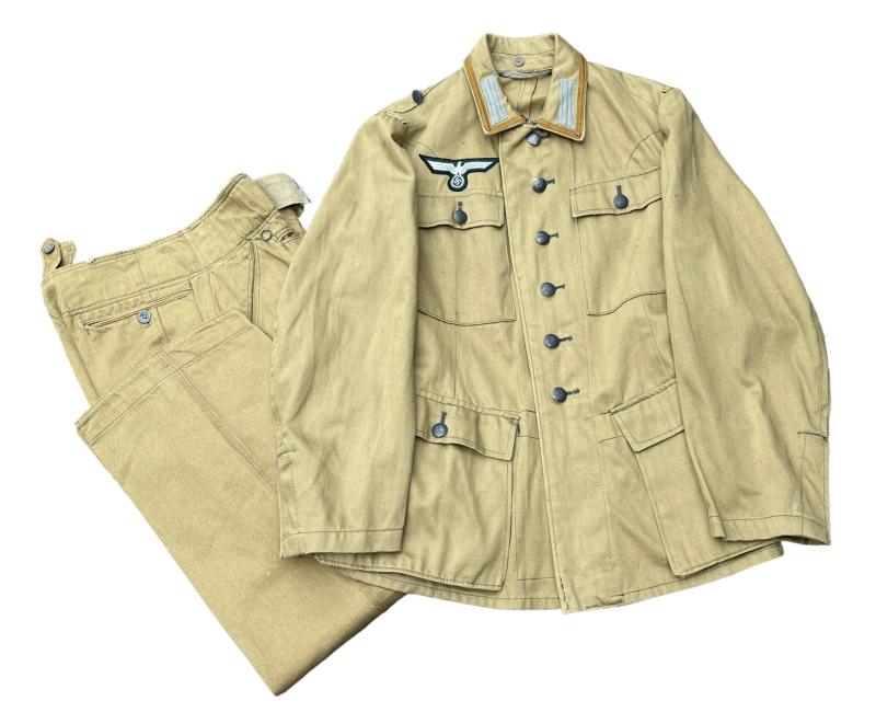 Wehrmacht M43 Tropical/Südfront NCO Tunic & Trousers