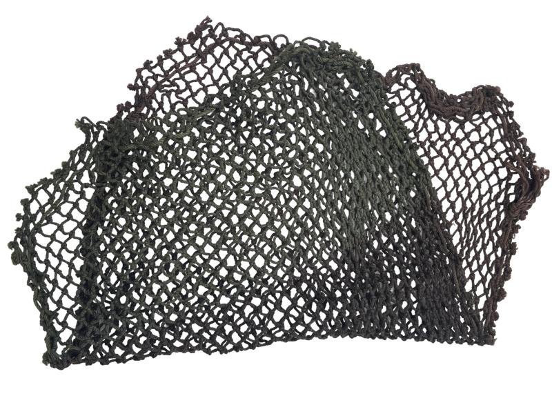 Canadian (Brodie helmet) 1e type camo helmet net