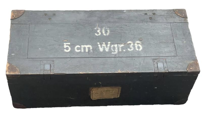 Wehrmacht Wooden Ammunition Case 30 5cm Wgr. 36