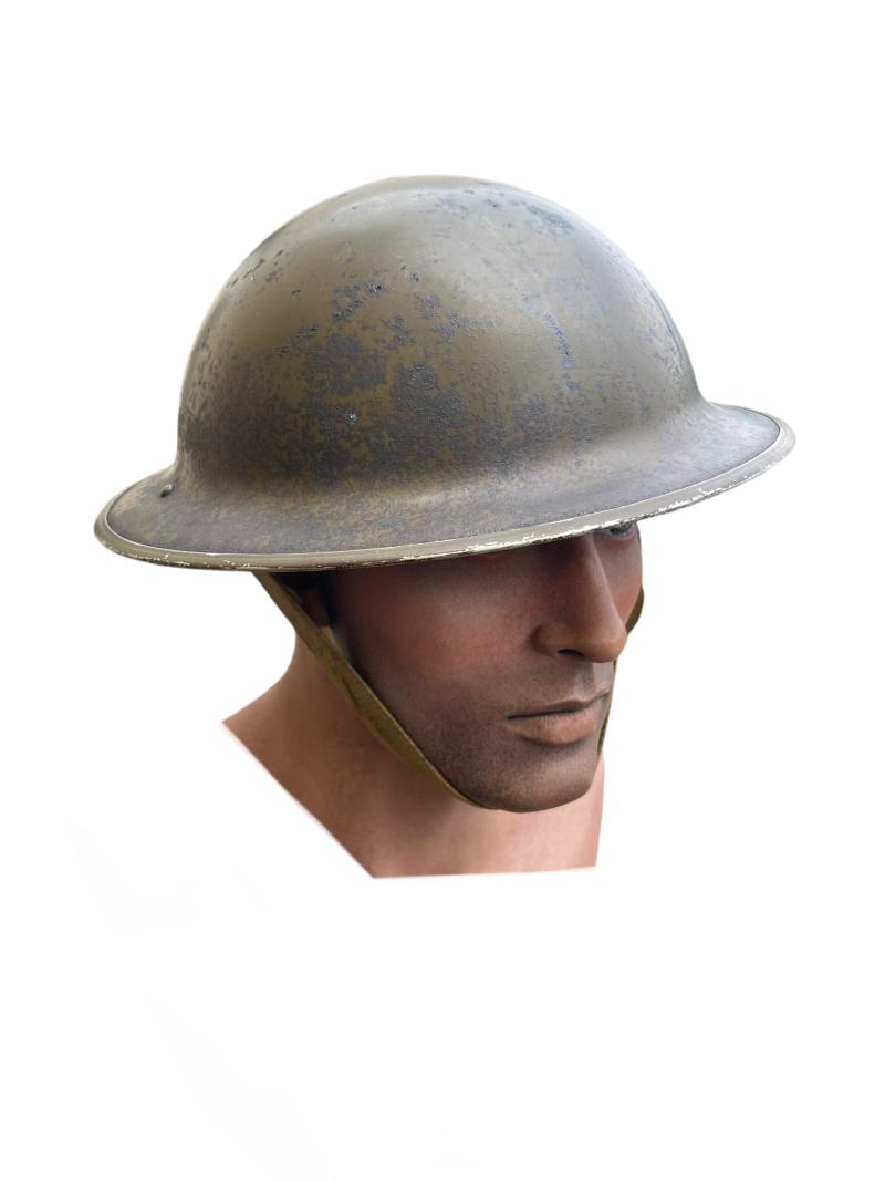 IMCS Militaria Belgium WW2 Brodie Helmet Brigade Piron