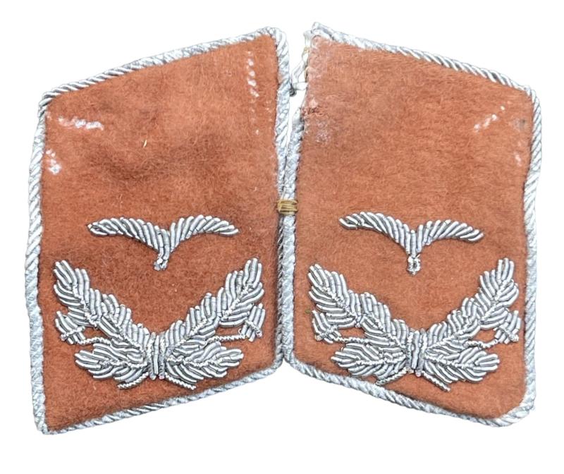 Luftwaffe Nachrichten Officers Collar Tabs (Signals)