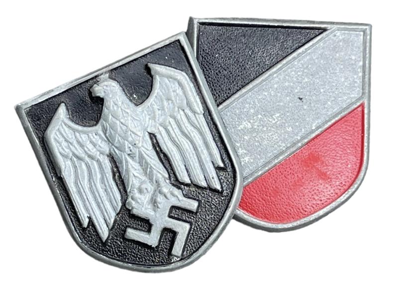 Wehrmacht Tropical Pit Helmet Insignia