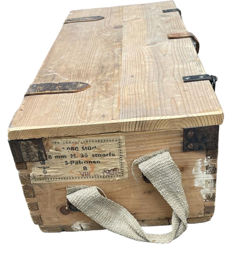 Wehrmacht/Austrian Third Reich Ammunition Case