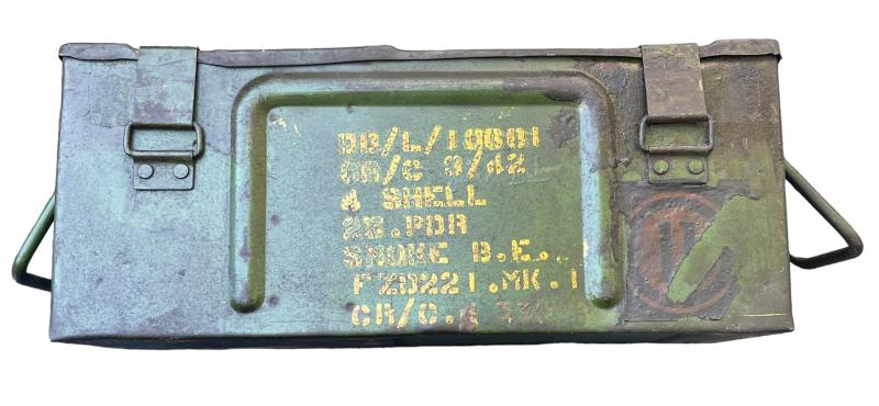 British WW2 steel made 25 Ponder Grenade case