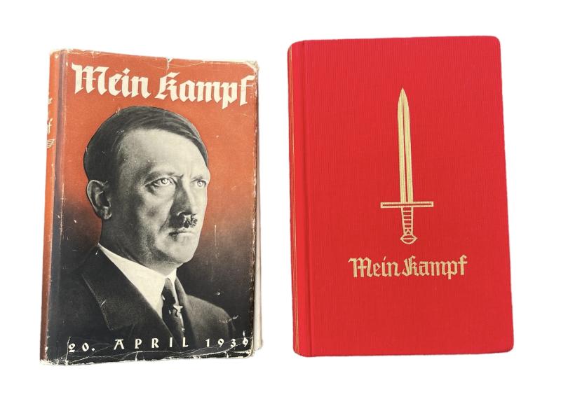 Imcs Militaria 50th Birthday Mein Kampf With Original Cover 