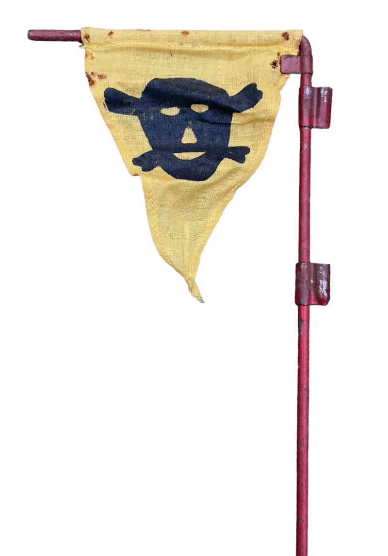 Wehrmacht Mine Warning Flag