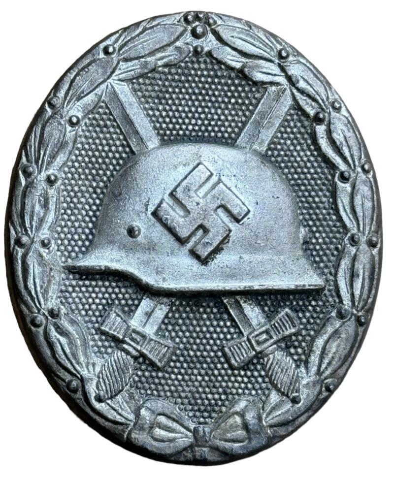 Wehrmacht Wound Badge Silver