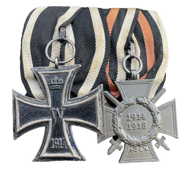 German WW1 Veterans medal Bar