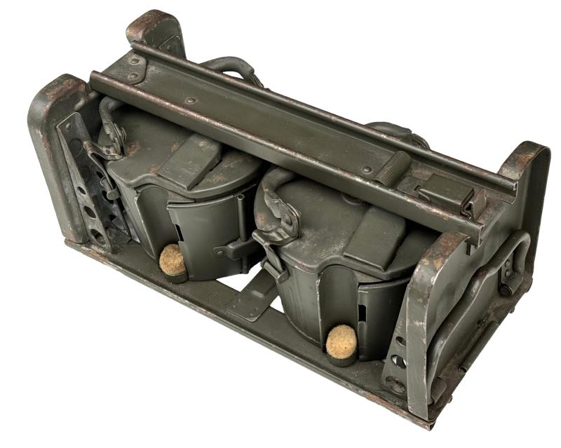 MG34/42 Ammunition Drums in Carrying Frame