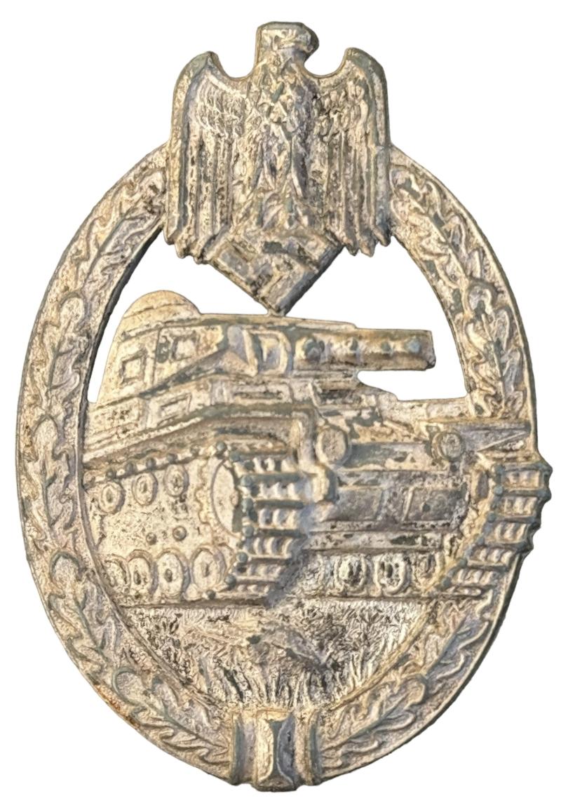 PAB Panzerkampf Abzeichen in Silver