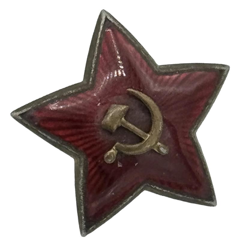 Soviet WW2 Cap Badge (Big Size)