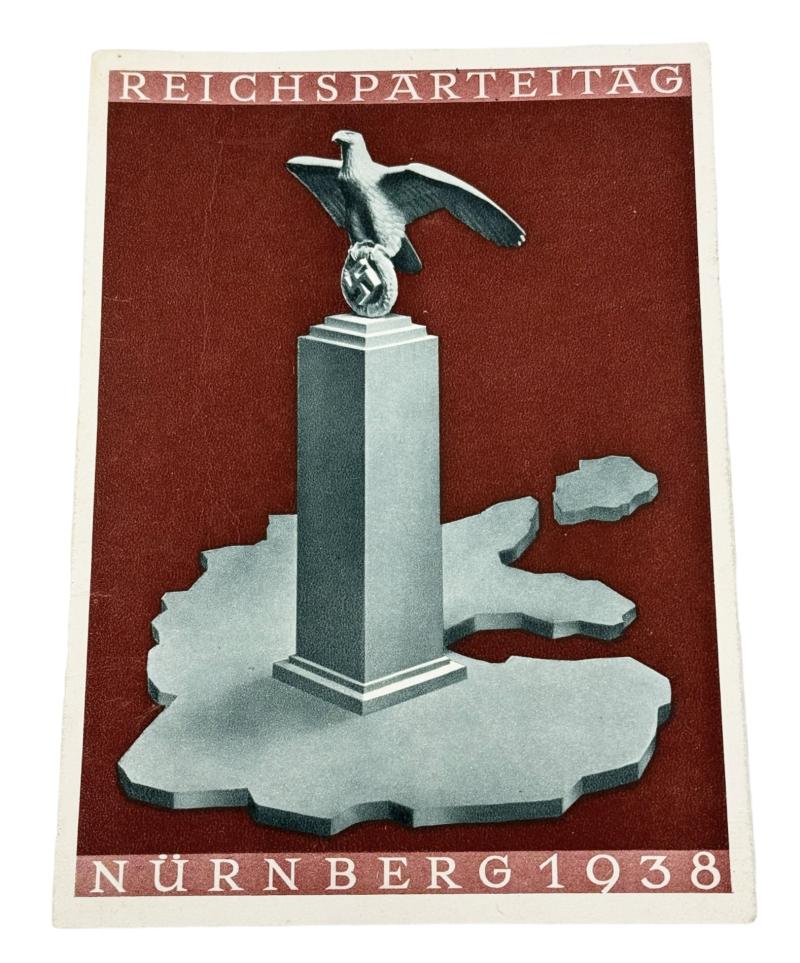 Third Reich Postcard Reichspartijtag Nürnberg 1938