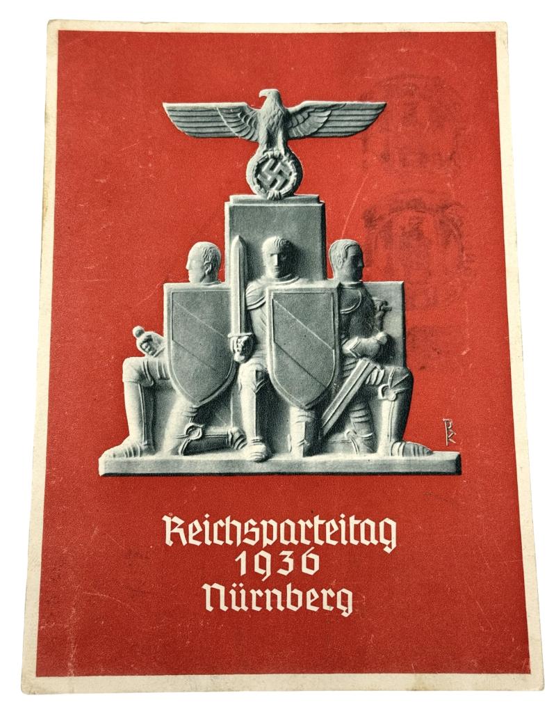 Third Reich Postcard Reichspartijtag Nürnberg 1936