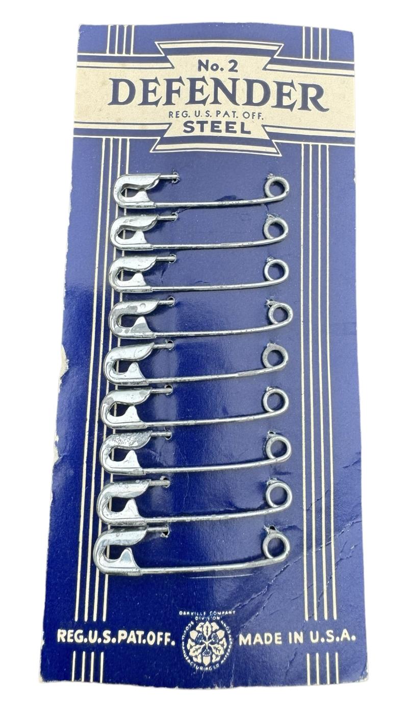 US WW2 Medical Safety Pins