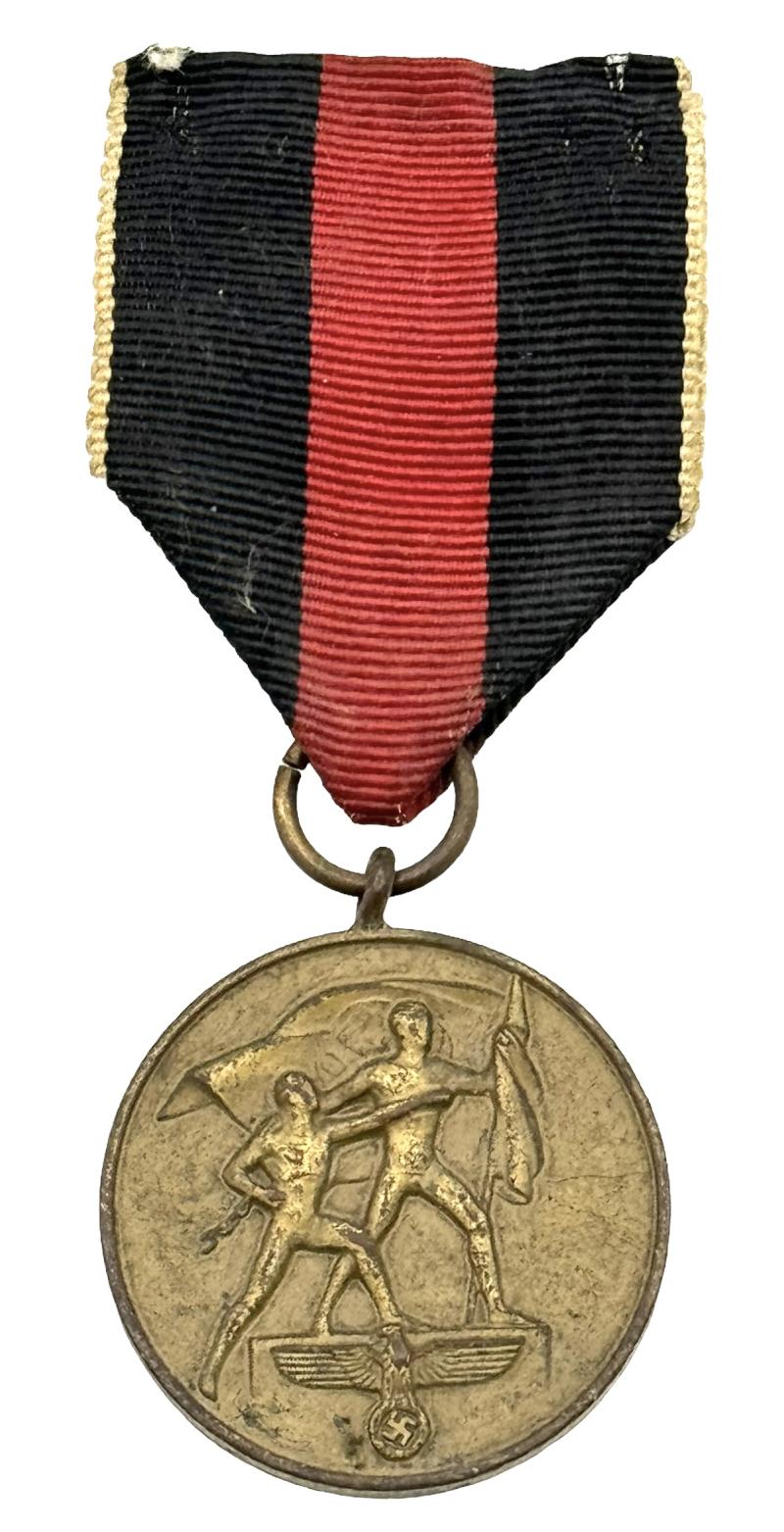 1 Oktober 1938 Medal