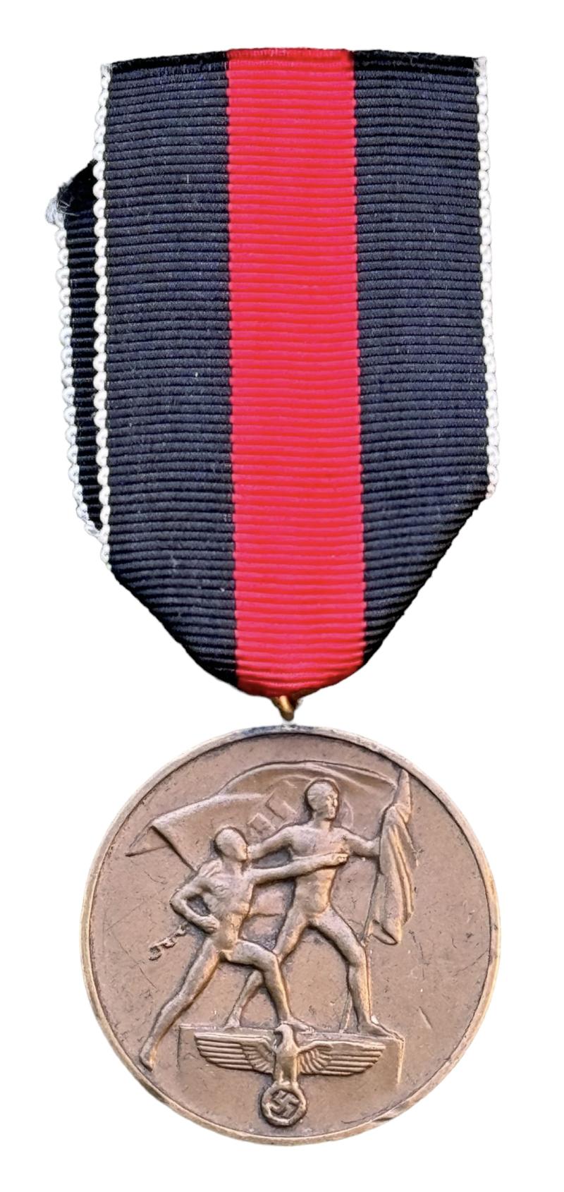 1 Oktober 1938 Medal