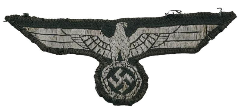 Wehrmacht Flatwire Officers Breast Eagle