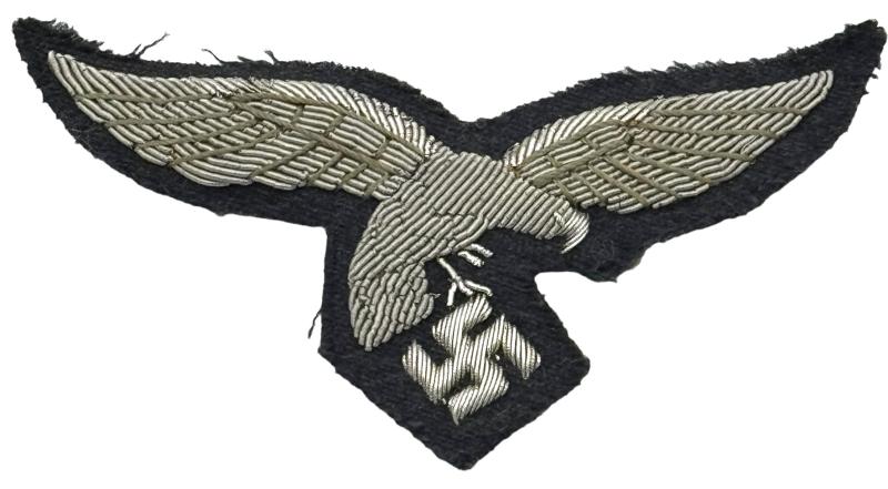 Luftwaffe Embroidered Officers Breast Eagle