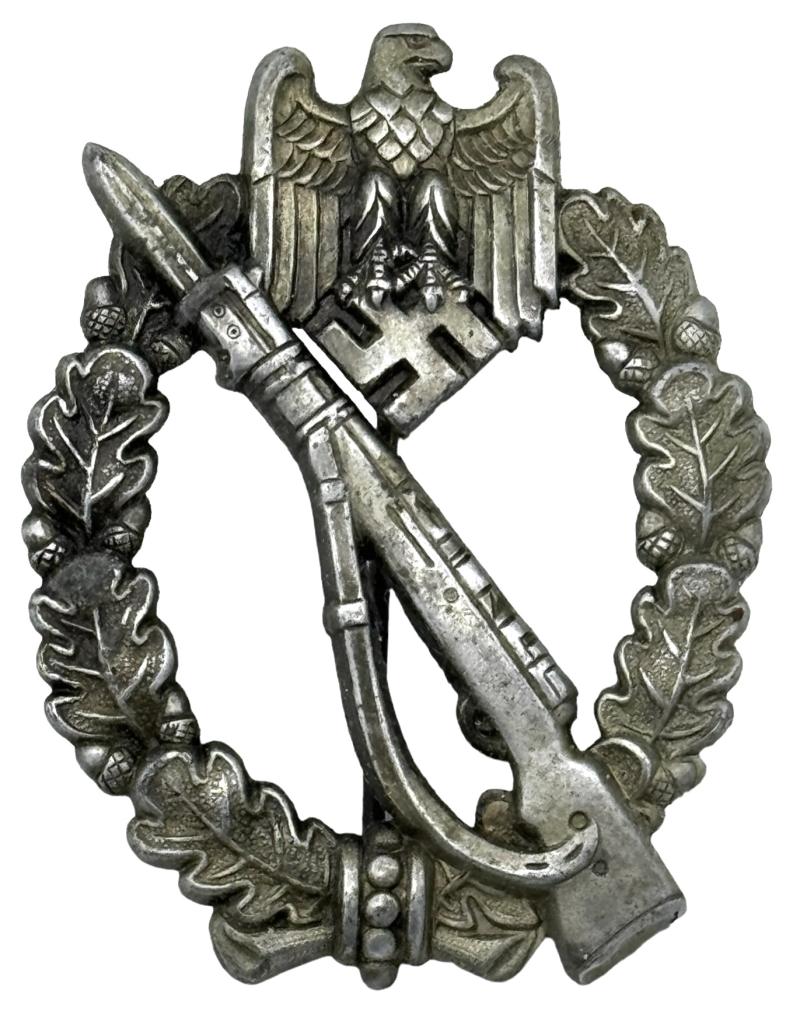 Infantry Assault Badge (IAB) Infantry Sturm Abzeichen in Silver.