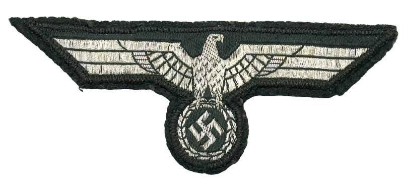 Wehrmacht Flatwire Officers Breast Eagle