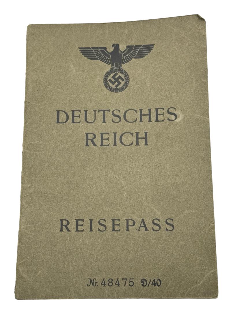 Deutsches Reich Reisenpass