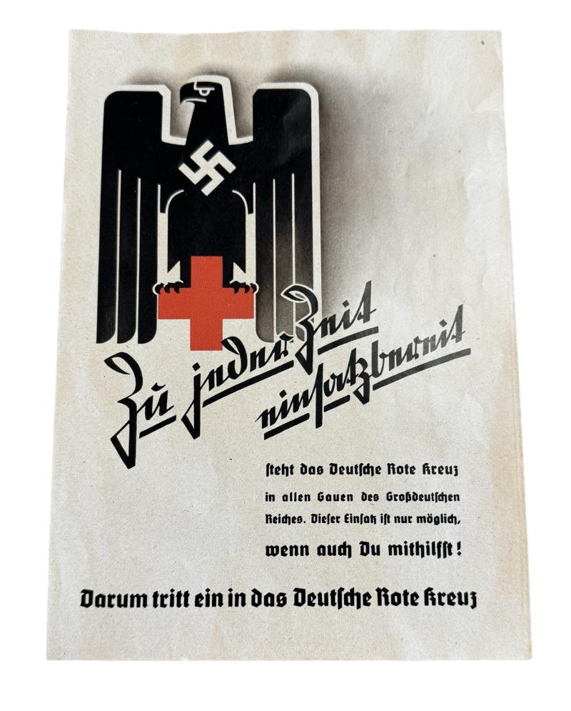 Deutsches Rotes Kreutz recruitment Flyer