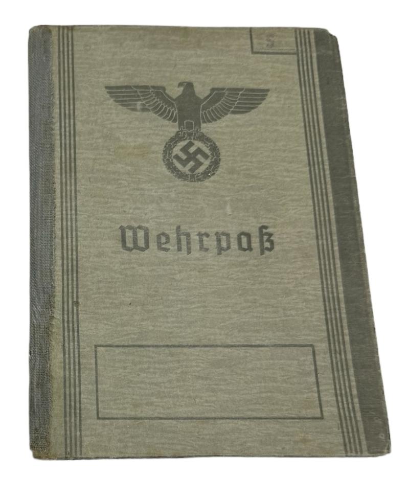 Wehrmacht Wehrpass Ewalt Servé