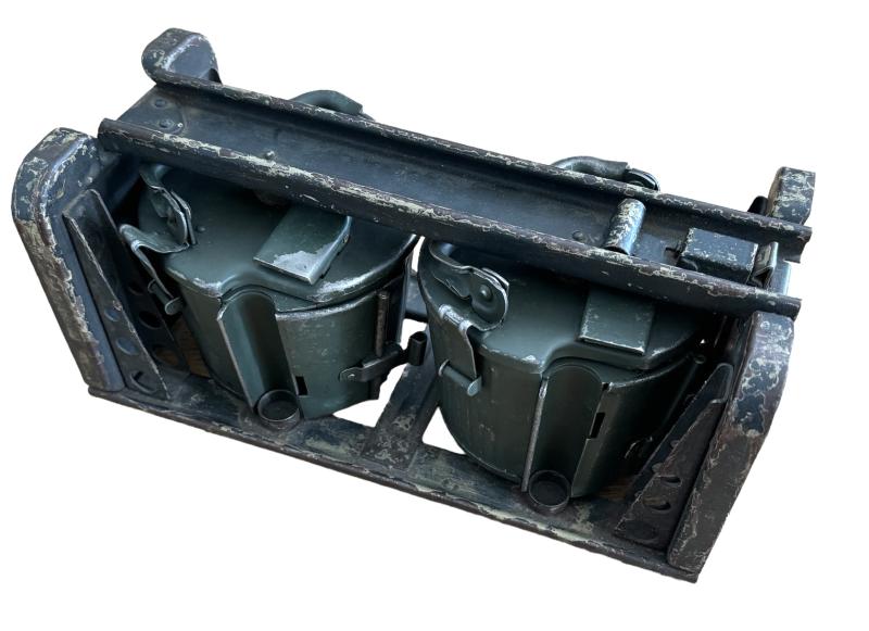 MG34/42 Ammunition Drums in Carrying Frame