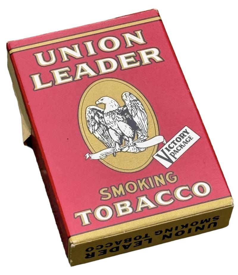 US WW2 Package Union Leader Tabaco