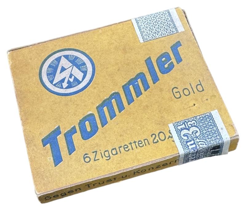 SA Trommler Cigarette Package