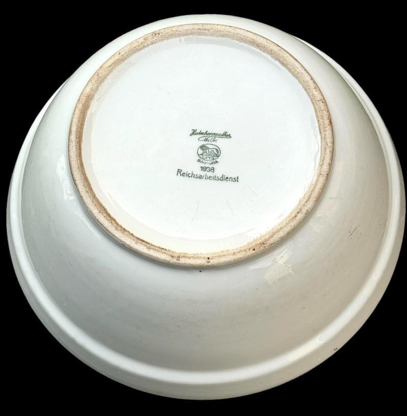 Porcelain Reichs Arbeidsdienst Salad Bowl