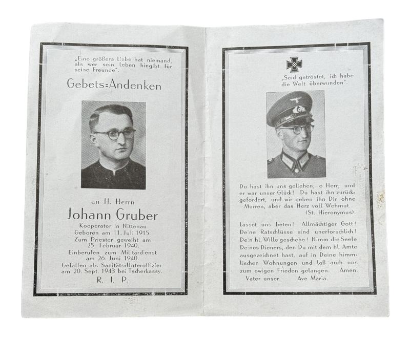 Death Notice Sanitäter (Medic)