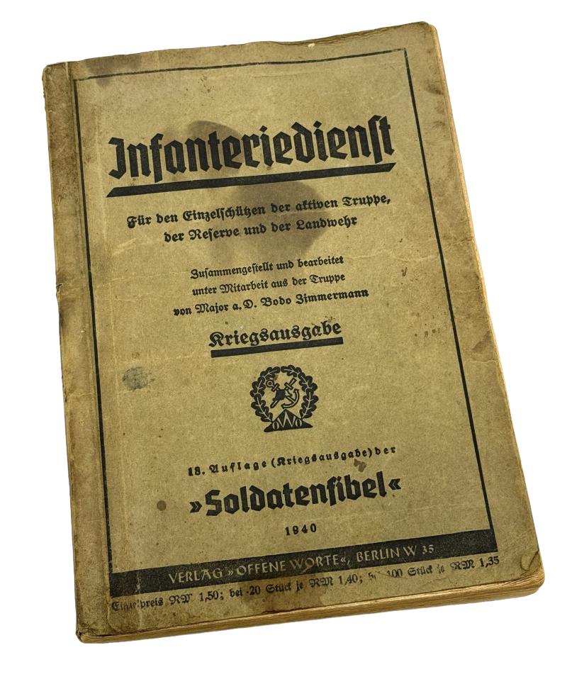 Wehrmacht Trainings Book (Infanteriedienst)