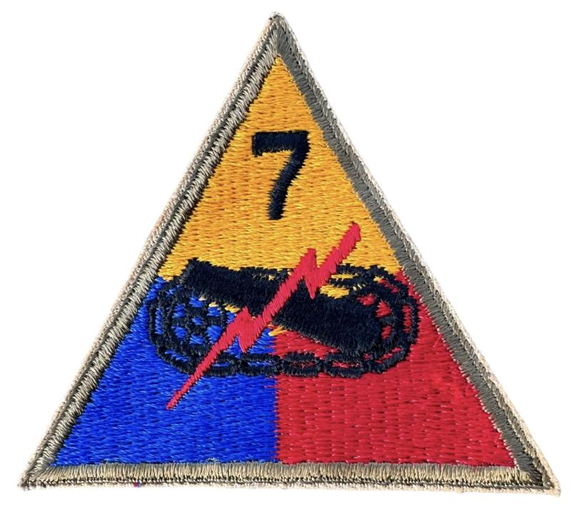 US WW2 7th Armoured Division Patch