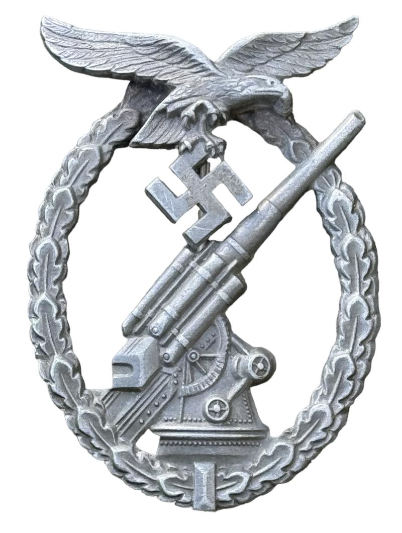 Luftwaffe Flak Abzeichen (Anti Aircraft Artillery Badge)