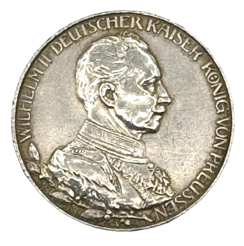 German Imperial/WW1 Silver 2 Reichs Mark Coin