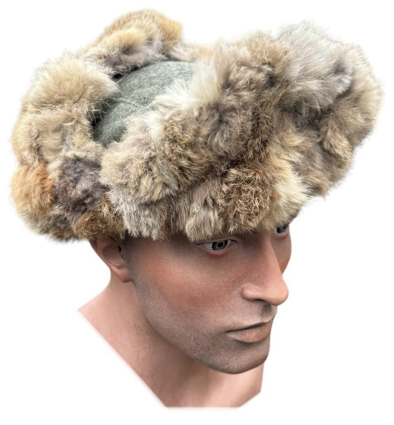 Wehrmacht Rabit Fur Winter Hat