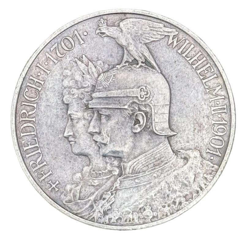 German Imperial/WW1 Silver 2 Reichs Mark Coin
