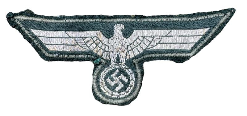 Wehrmacht Flatwire Officers Breast Eagle
