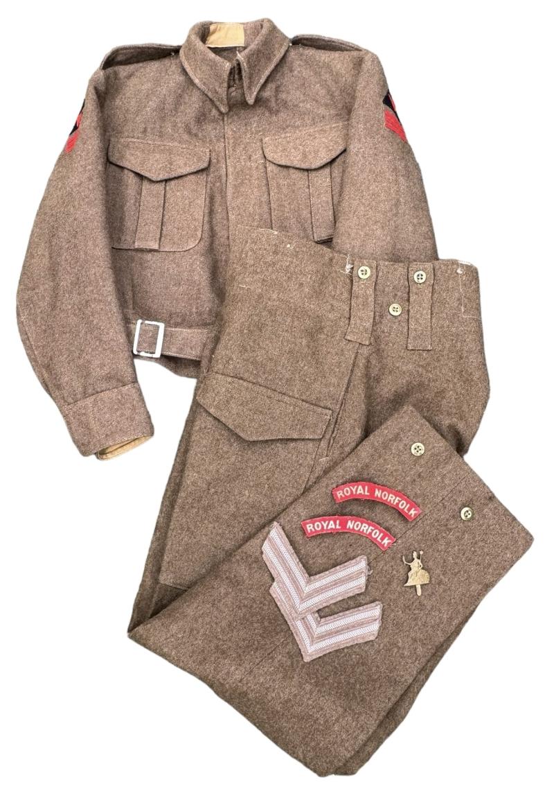 British P37 Battle Dress & Trousers 3th Infantry Division 3th Brigade