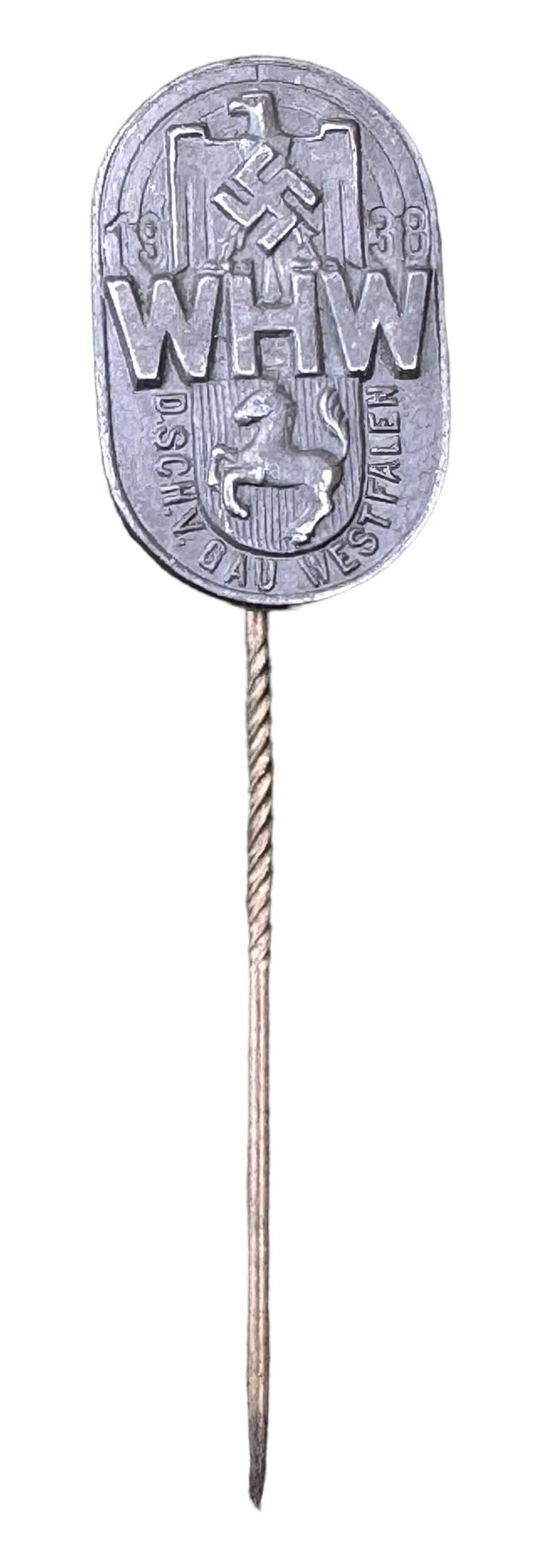 Winter Hilfs Werk stickpin (Gau Westfalen)