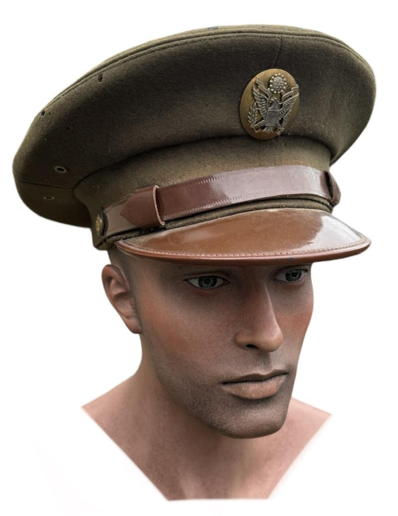 US WW2 Enlisted visor Cap