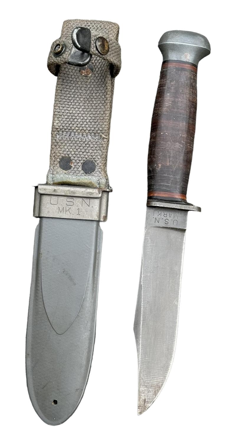 US WW2 MK1 Navy Combat Knife (Pal 35)