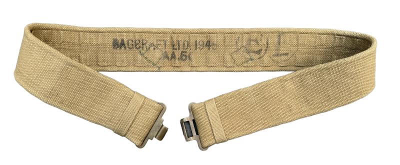 British WW2 Webbing Combat Belt