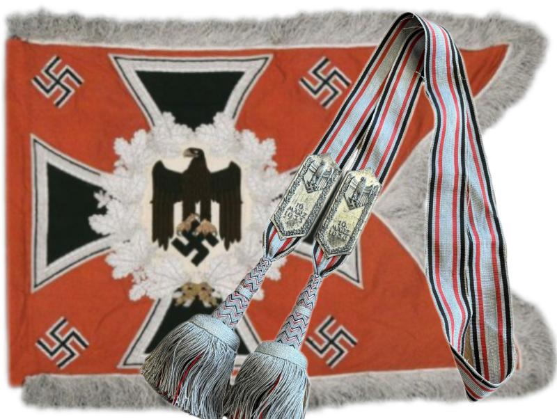 Wehrmacht Regimental Flag Streamers