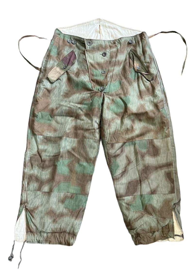 Wehrmacht Fluffy camo reversable winter Trousers