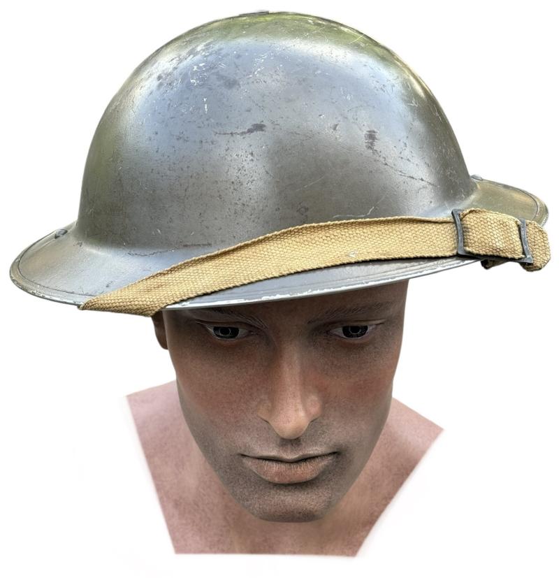 British WW2 early Brodie Helmet