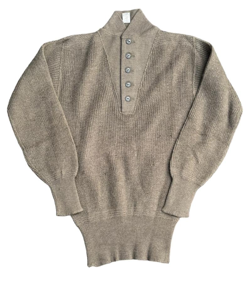 US WW2 wool V neck Sweater