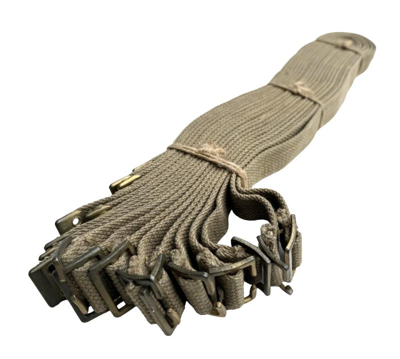 10 British WW2 Equipment Straps